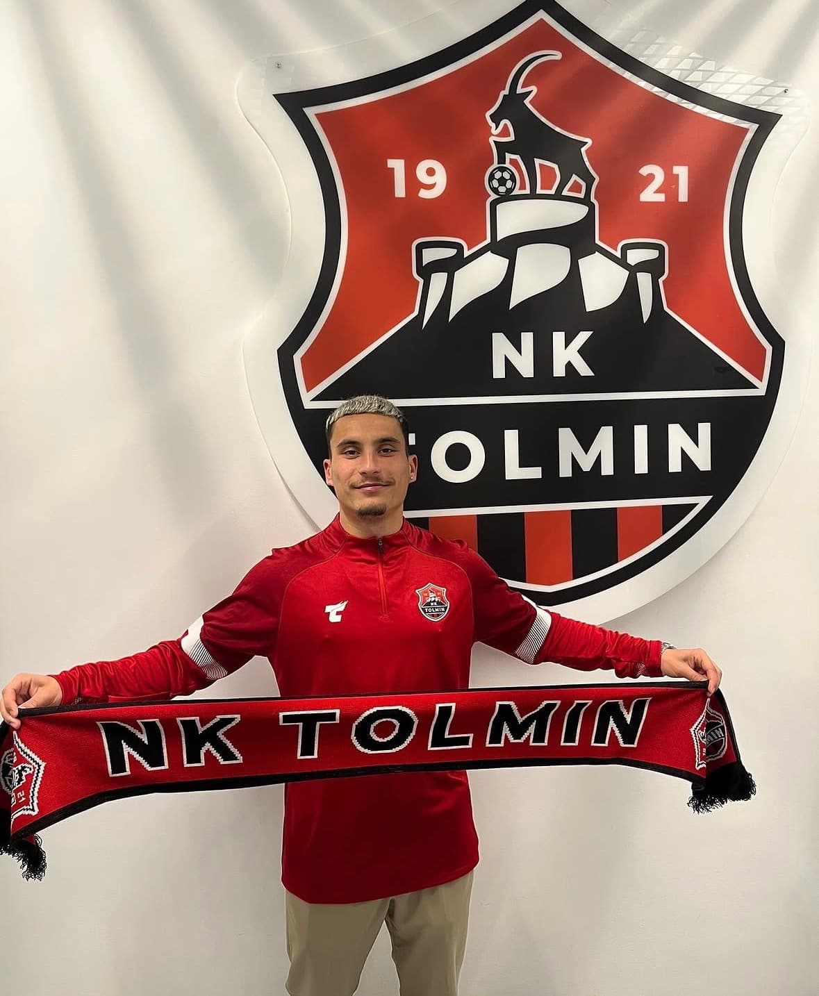 Giuliano signing with NK Tolmin, Slovenia